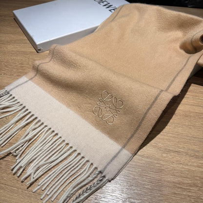 SCARF 180 CM IN MACAROON BEIGE CASHMERE 407394