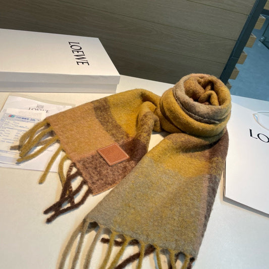 SCARF IN COLORFUL WOOL AND MOHAIR 415220