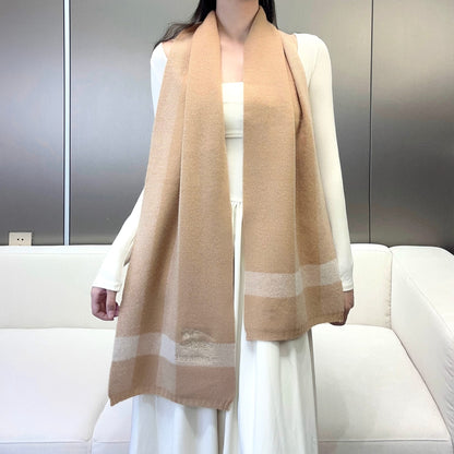 SCARF 190 CM IN TUSCAN BEIGE CASHMERE  398394