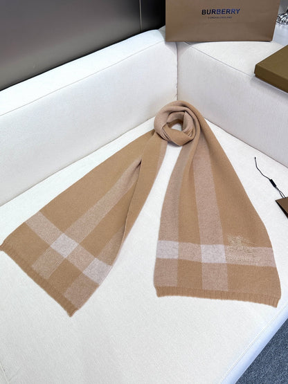 SCARF 190 CM IN TUSCAN BEIGE CASHMERE  398394