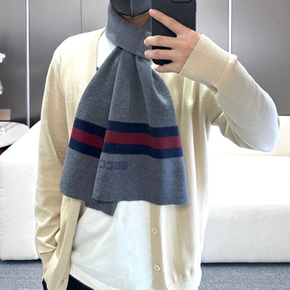 SCARF 180 CM IN SHARK GRAY CASHMERE 398451