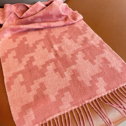 SCARF 190 CM IN BLUSH PINK CASHMERE 415207