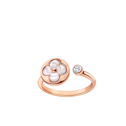 [Royal Jewellery]SUN 1 DIAMOND PINK MOP RING