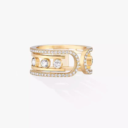 [Royal Jewellery]Move 10th Diamond Ring in Gold