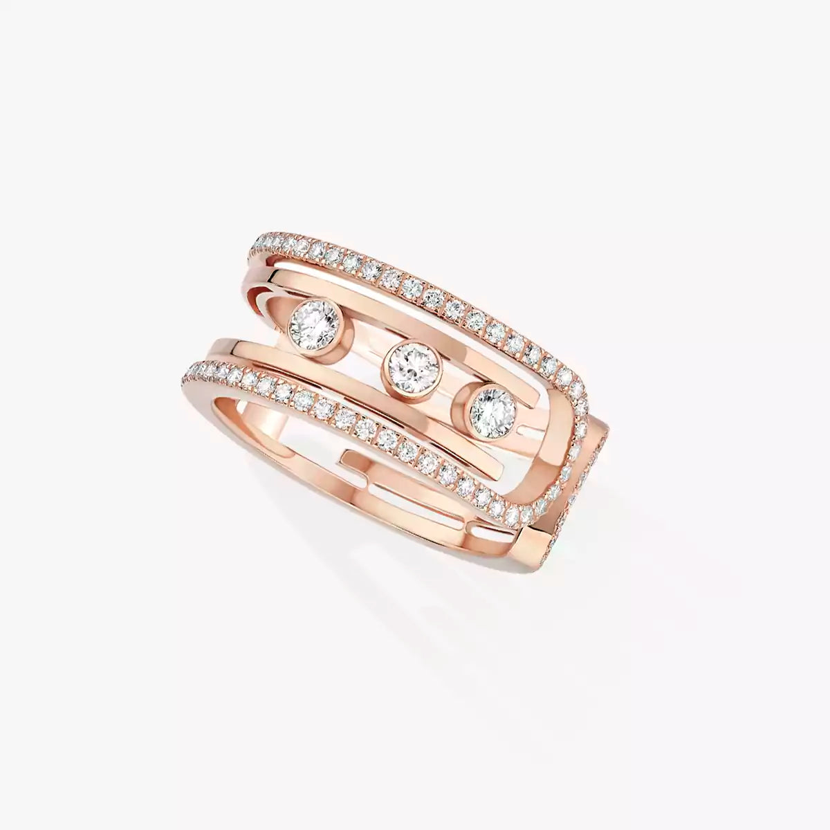 [Royal Jewellery]Move 10th Diamond Ring in Gold
