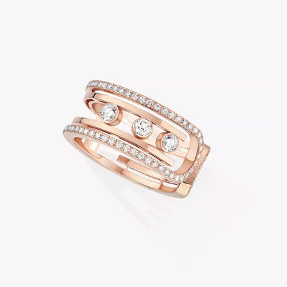 [Royal Jewellery]Move 10th Diamond Ring in Gold