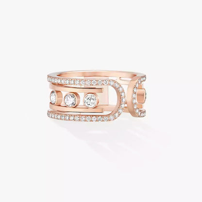 [Royal Jewellery]Move 10th Diamond Ring in Gold