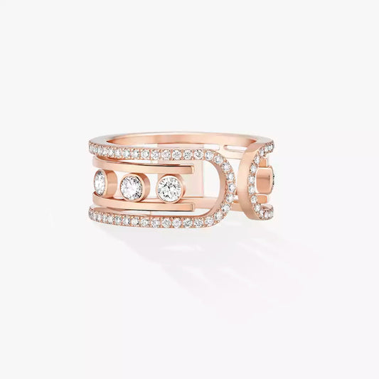 [Royal Jewellery]Move 10th Diamond Ring in Gold