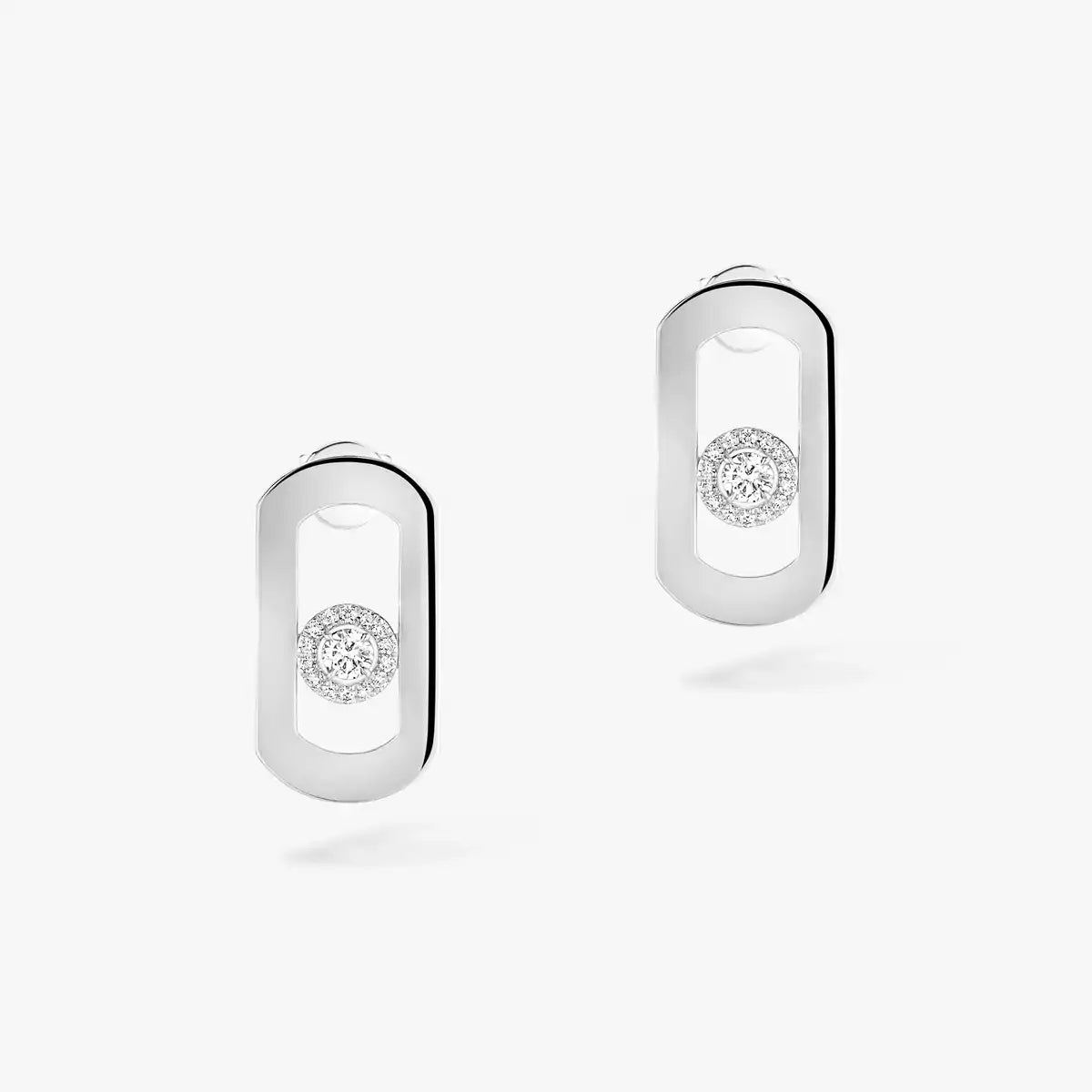 [Royal Jewellery]So Move Diamond Earrings in Yellow Gold