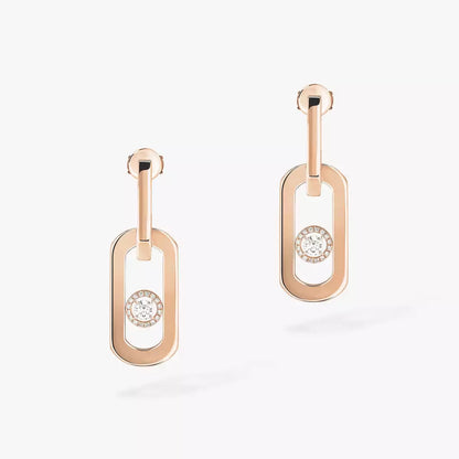 [Royal Jewellery] So Move XL Diamond Hoop Earring