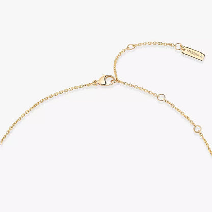 [Royal Jewellery]Lucky Eye Diamond Necklace in Rose Gold and Turquoise