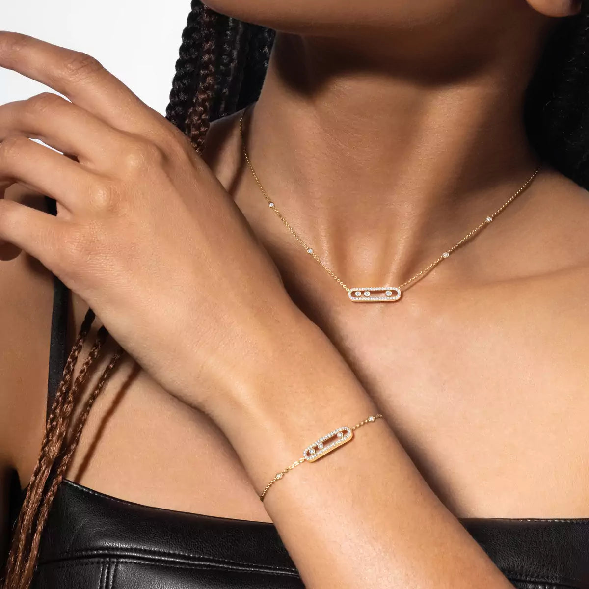 [Royal Jewellery]Baby Move Necklace