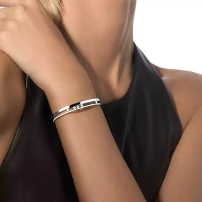 [Royal Jewellery]Move Romane Diamond Bangle Bracelet