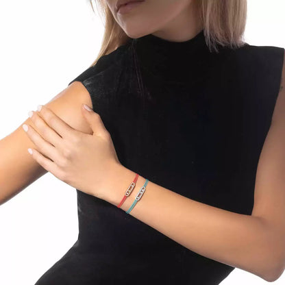 [Royal Jewellery]Messika Care(s) pink cord pavé bracelet