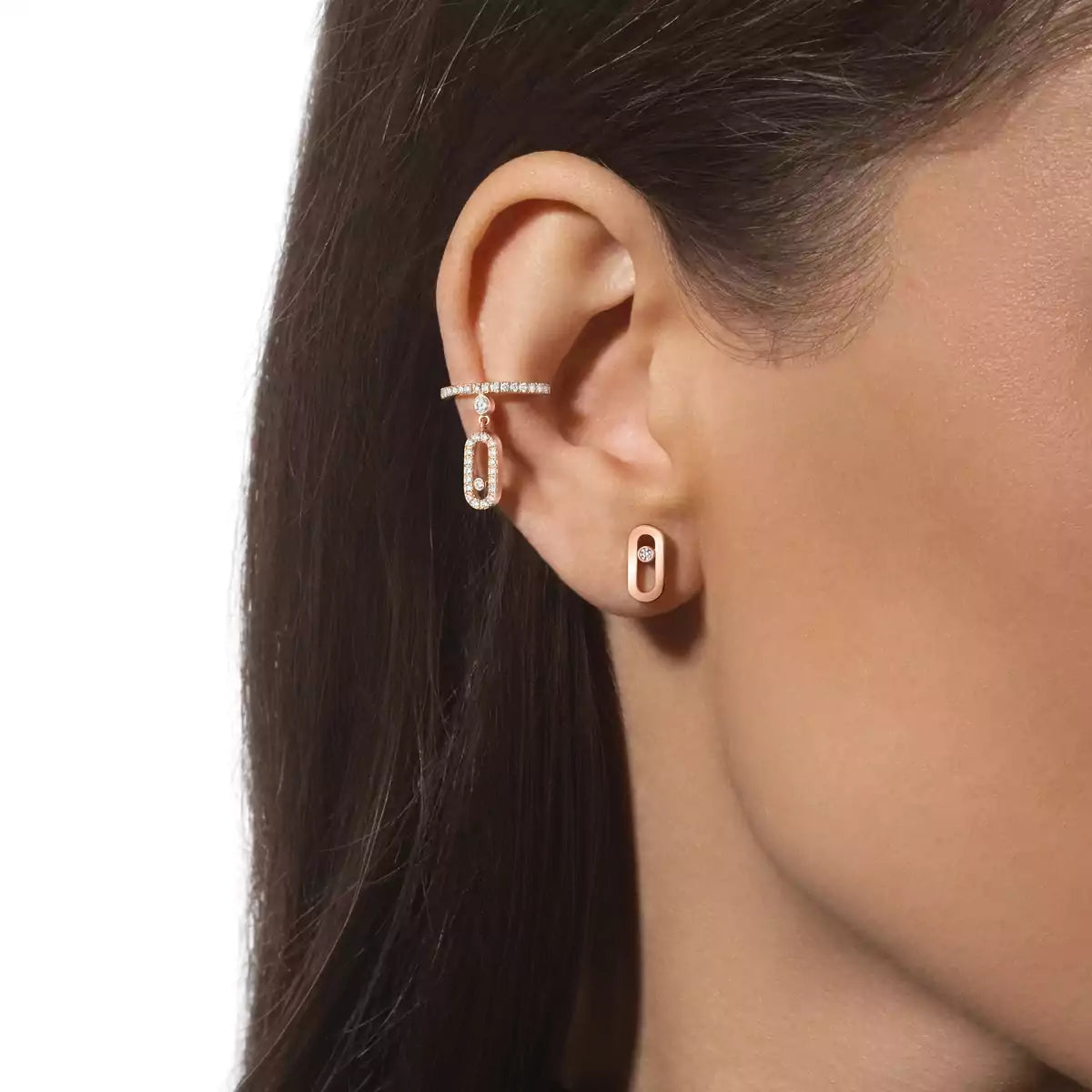 [Royal Jewellery]Move Uno Diamond Stud Earrings
