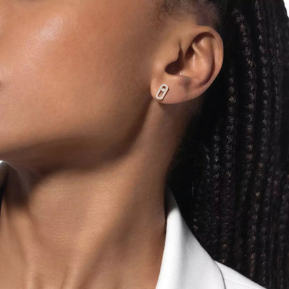 [Royal Jewellery]Move Uno Diamond Earrings
