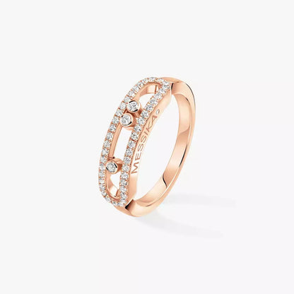 [Royal Jewellery] Baby Move Gold Diamond Pave_ Ring