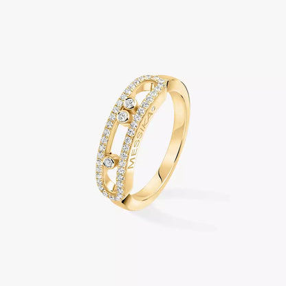 [Royal Jewellery] Baby Move Gold Diamond Pave_ Ring