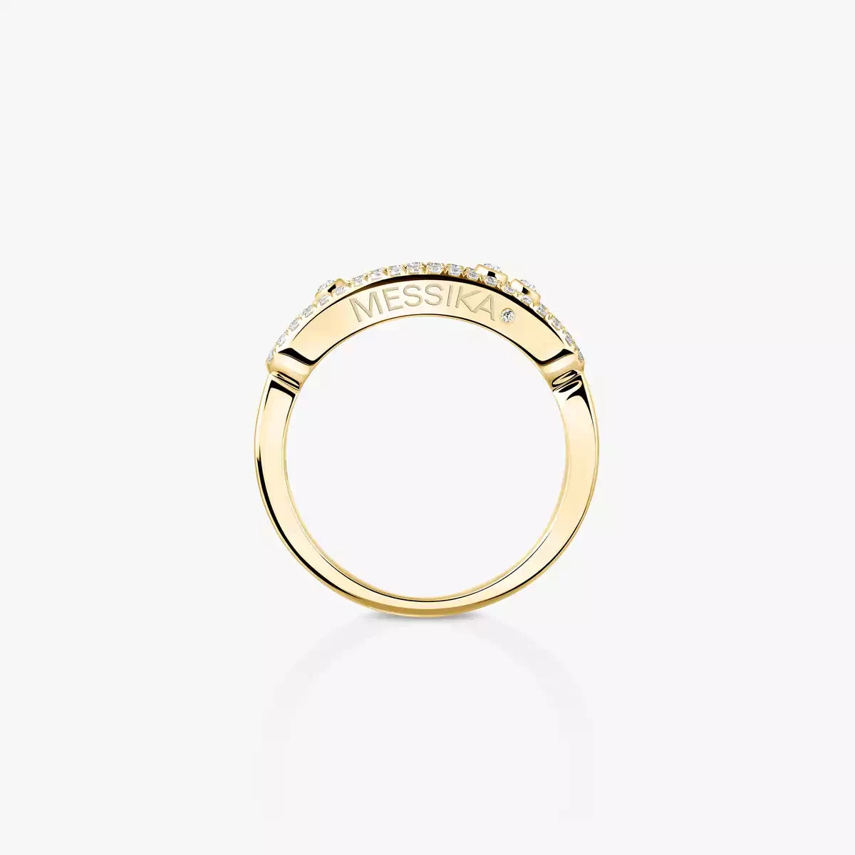 [Royal Jewellery] Baby Move Gold Diamond Pave_ Ring
