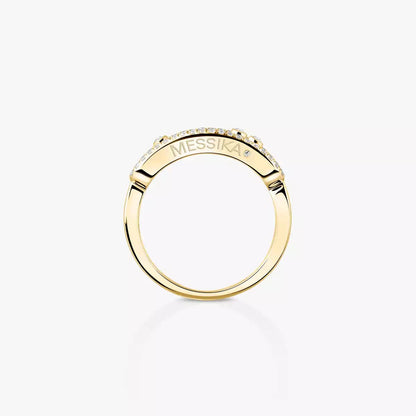 [Royal Jewellery] Baby Move Gold Diamond Pave_ Ring