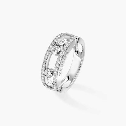 [Royal Jewellery] Move Gold Diamond Pave_ Ring
