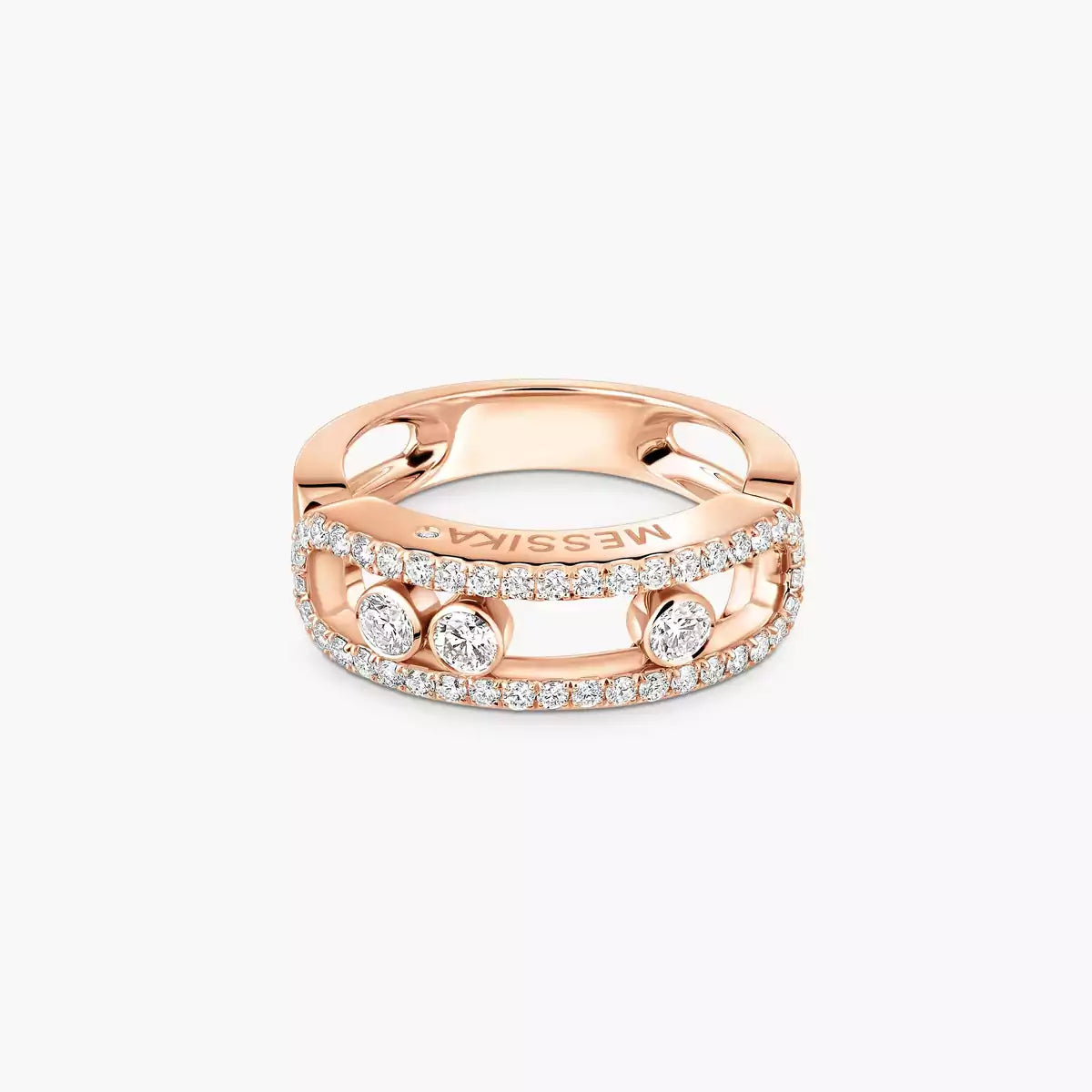 [Royal Jewellery] Move Gold Diamond Pave_ Ring