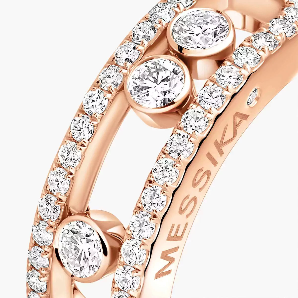 [Royal Jewellery] Move Gold Diamond Pave_ Ring