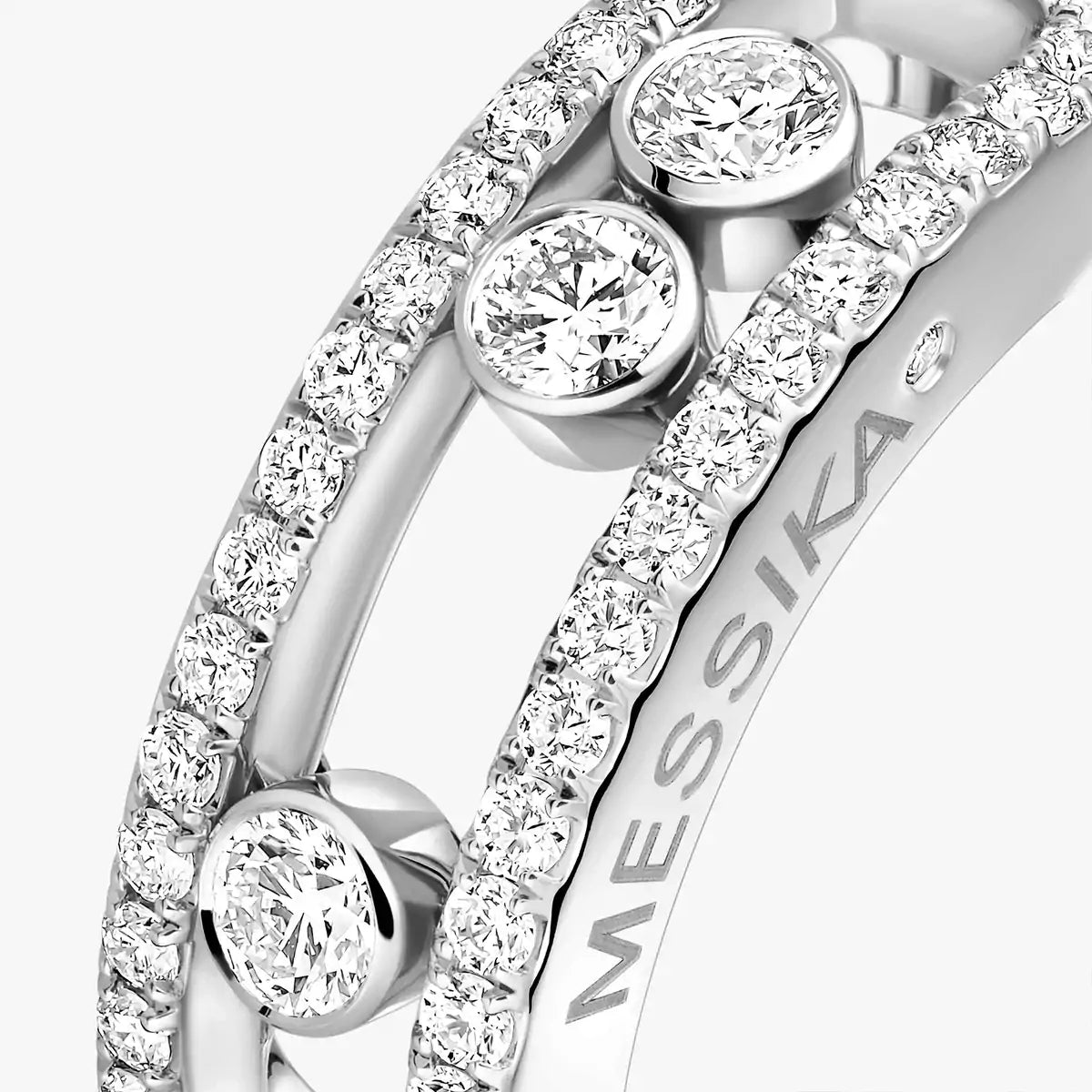[Royal Jewellery] Move Gold Diamond Pave_ Ring