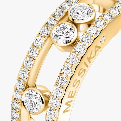 [Royal Jewellery] Move Gold Diamond Pave_ Ring