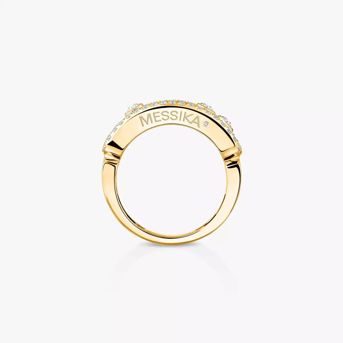 [Royal Jewellery] Move Gold Diamond Pave_ Ring
