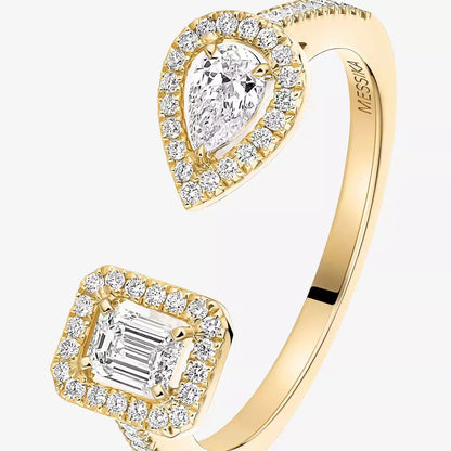[Royal Jewellery]My Twin Toi Gold Diamond Ring
