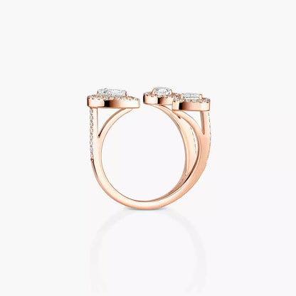 [Royal Jewellery]  Diamond Ring 0,25ct My Twin Trilogy
