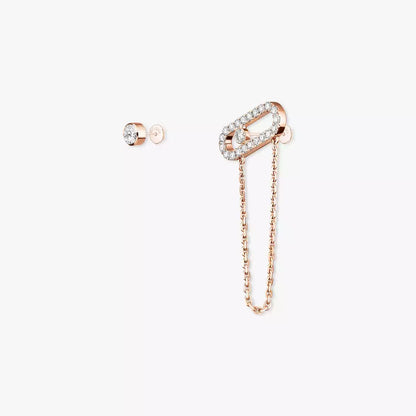 [Royal Jewellery]Move Uno Diamond Earrings