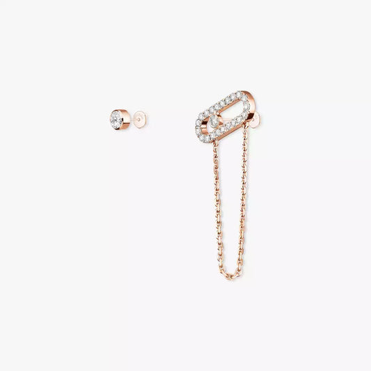 [Royal Jewellery]Move Uno Diamond Earrings