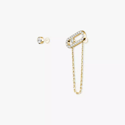 [Royal Jewellery]Move Uno Diamond Earrings