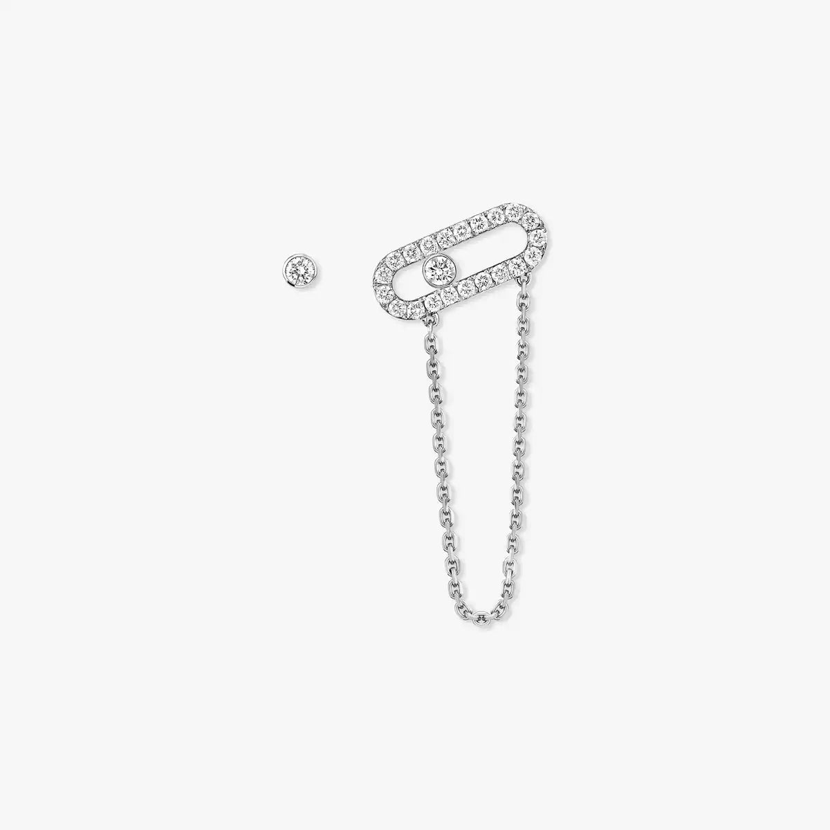[Royal Jewellery]Move Uno Diamond Earrings