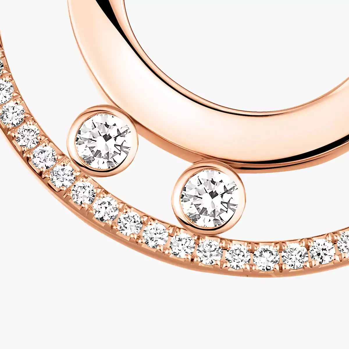 [Royal Jewellery] Move Romane Small Diamond Hoop Earrings