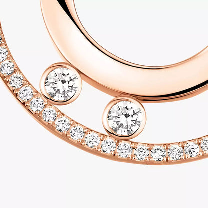 [Royal Jewellery] Move Romane Small Diamond Hoop Earrings