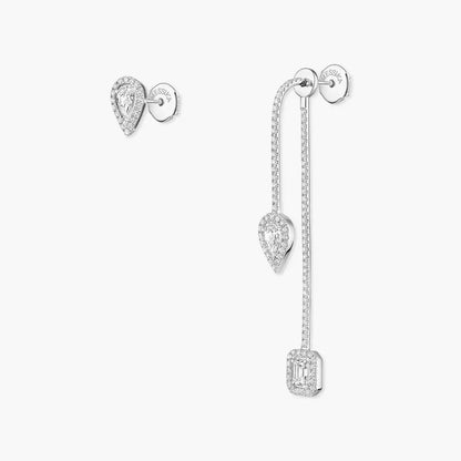[Royal Jewellery]Diamond Drop Earrings My Twin