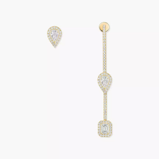 [Royal Jewellery]Diamond Drop Earrings My Twin
