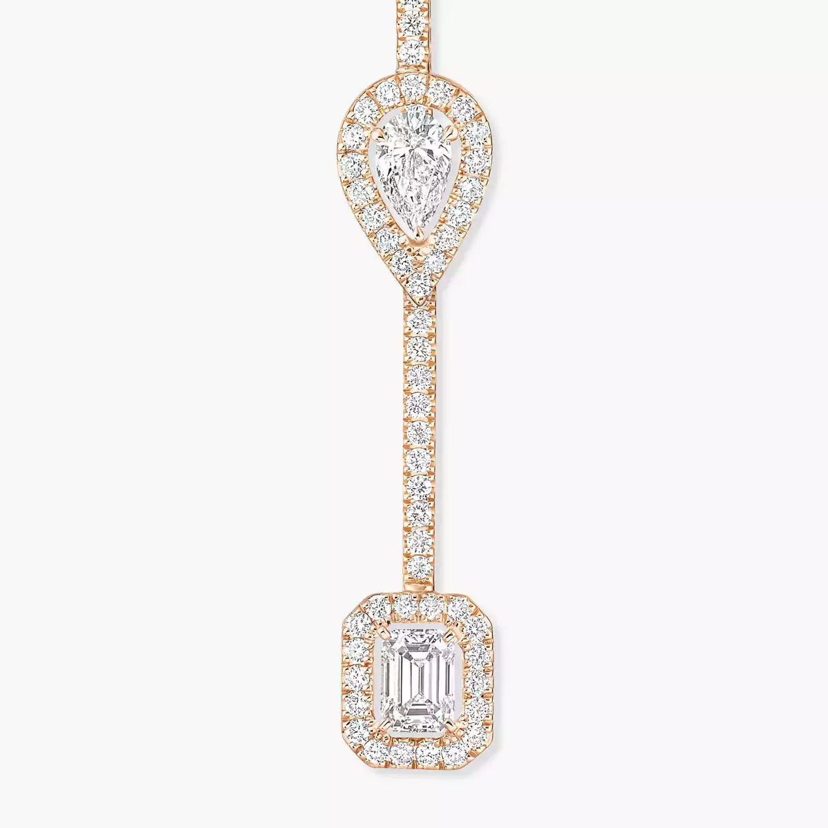 [Royal Jewellery]Diamond Drop Earrings My Twin