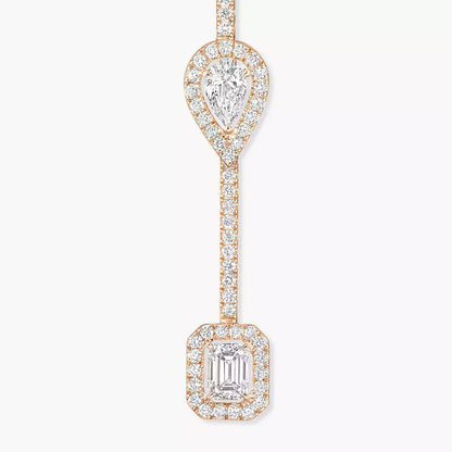 [Royal Jewellery]Diamond Drop Earrings My Twin