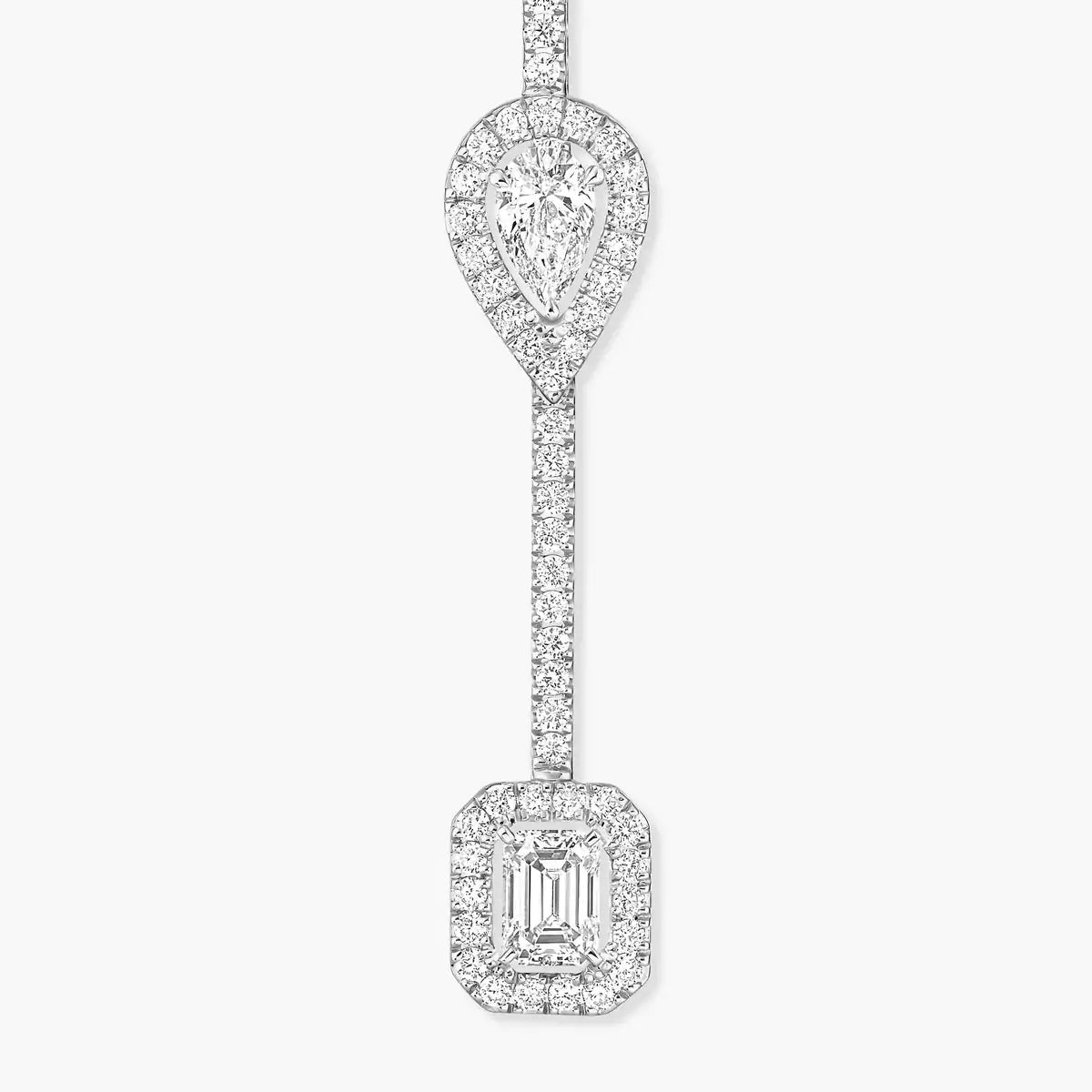 [Royal Jewellery]Diamond Drop Earrings My Twin