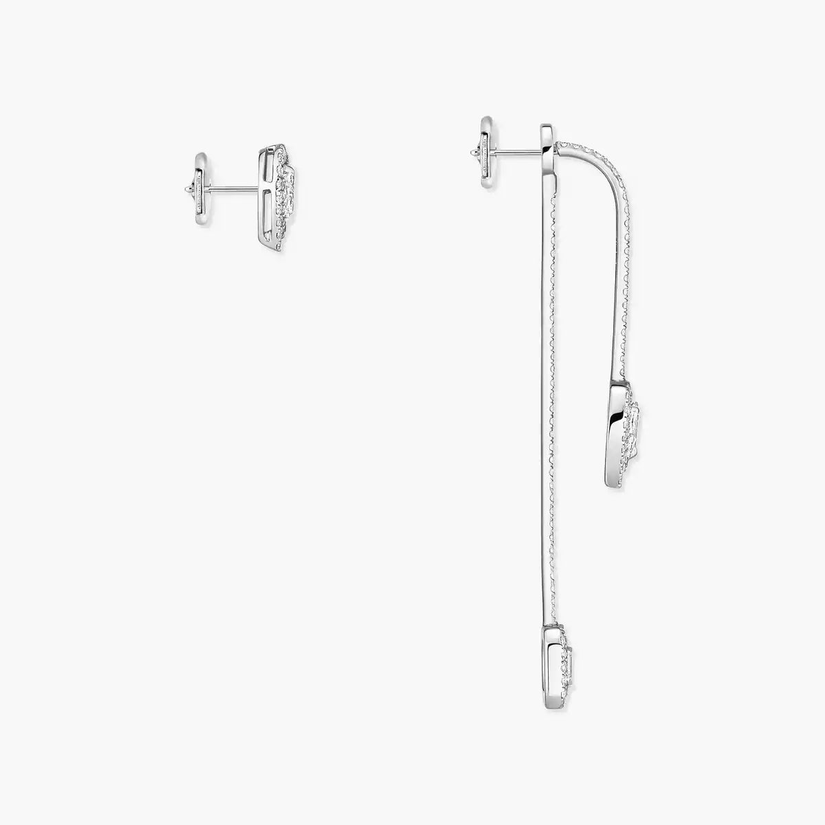 [Royal Jewellery]Diamond Drop Earrings My Twin