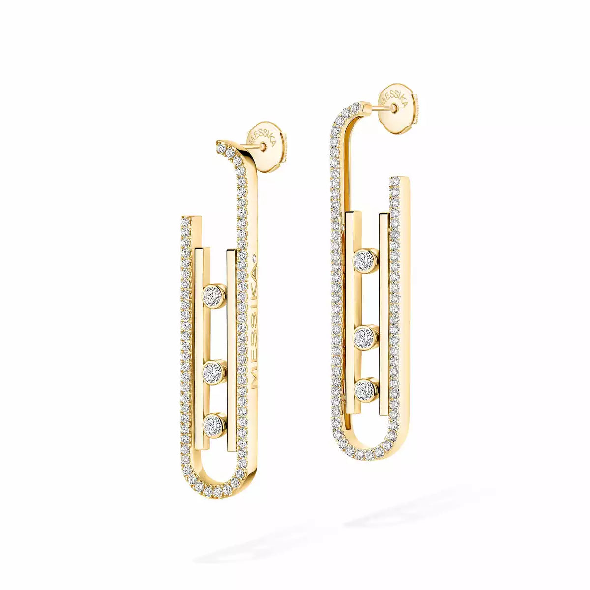 [Royal Jewellery]Diamond Pendant Earrings Move 10Th