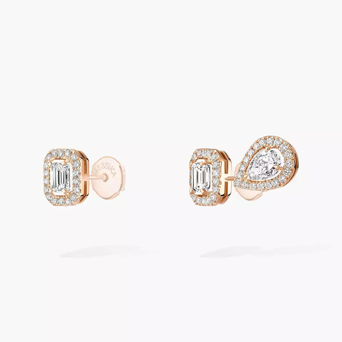 [Royal Jewellery]Diamond Earrings 0,10ct My Twin 1+2