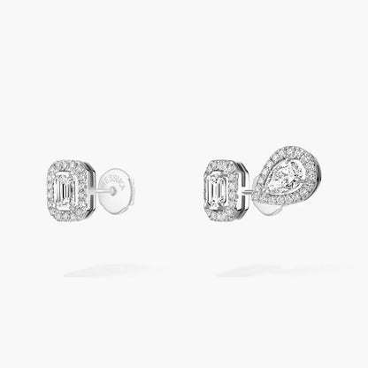 [Royal Jewellery]Diamond Earrings 0,10ct My Twin 1+2