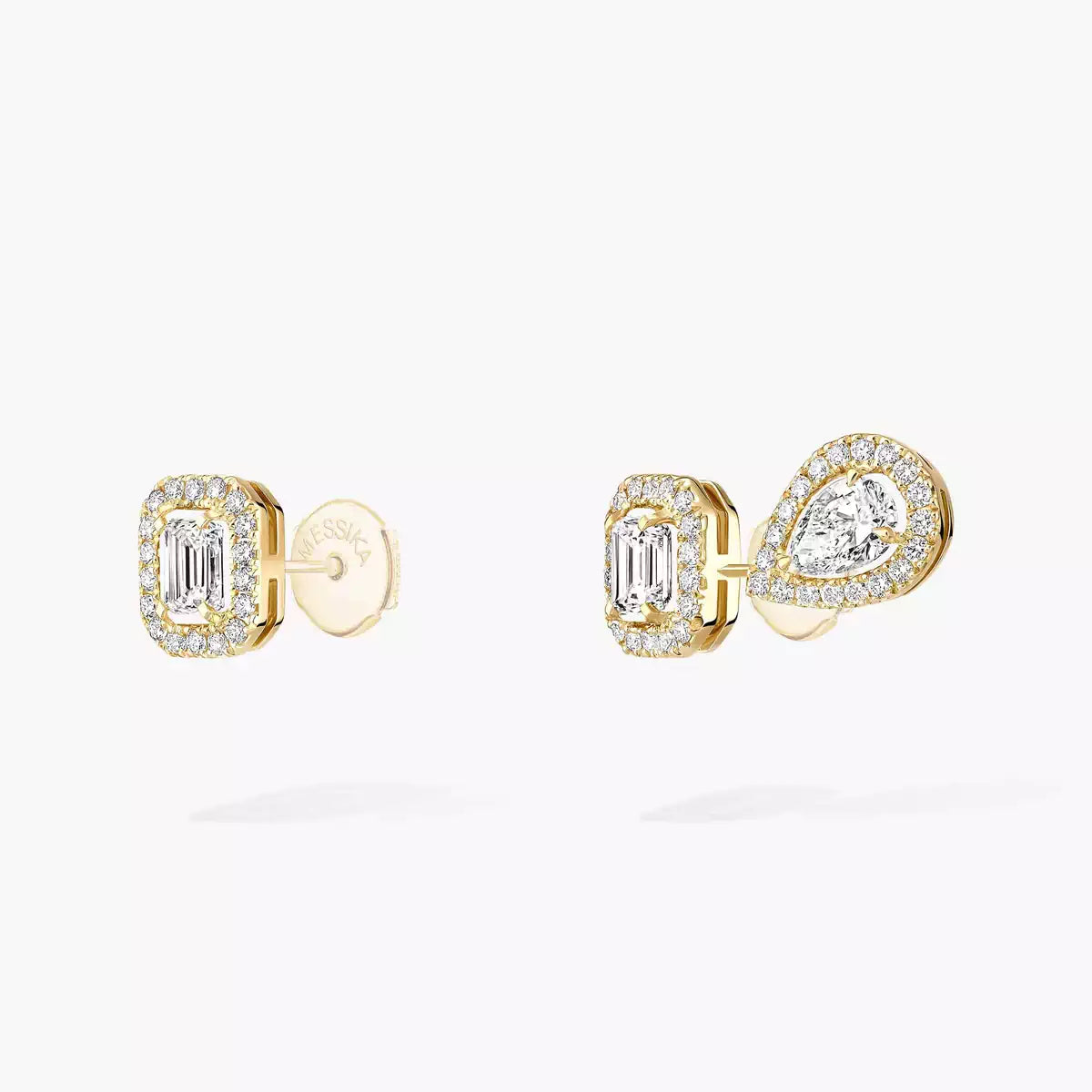 [Royal Jewellery]Diamond Earrings 0,10ct My Twin 1+2