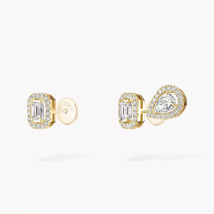 [Royal Jewellery]Diamond Earrings 0,10ct My Twin 1+2