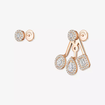 [Royal Jewellery] My Twin Trio  Diamond Earrings